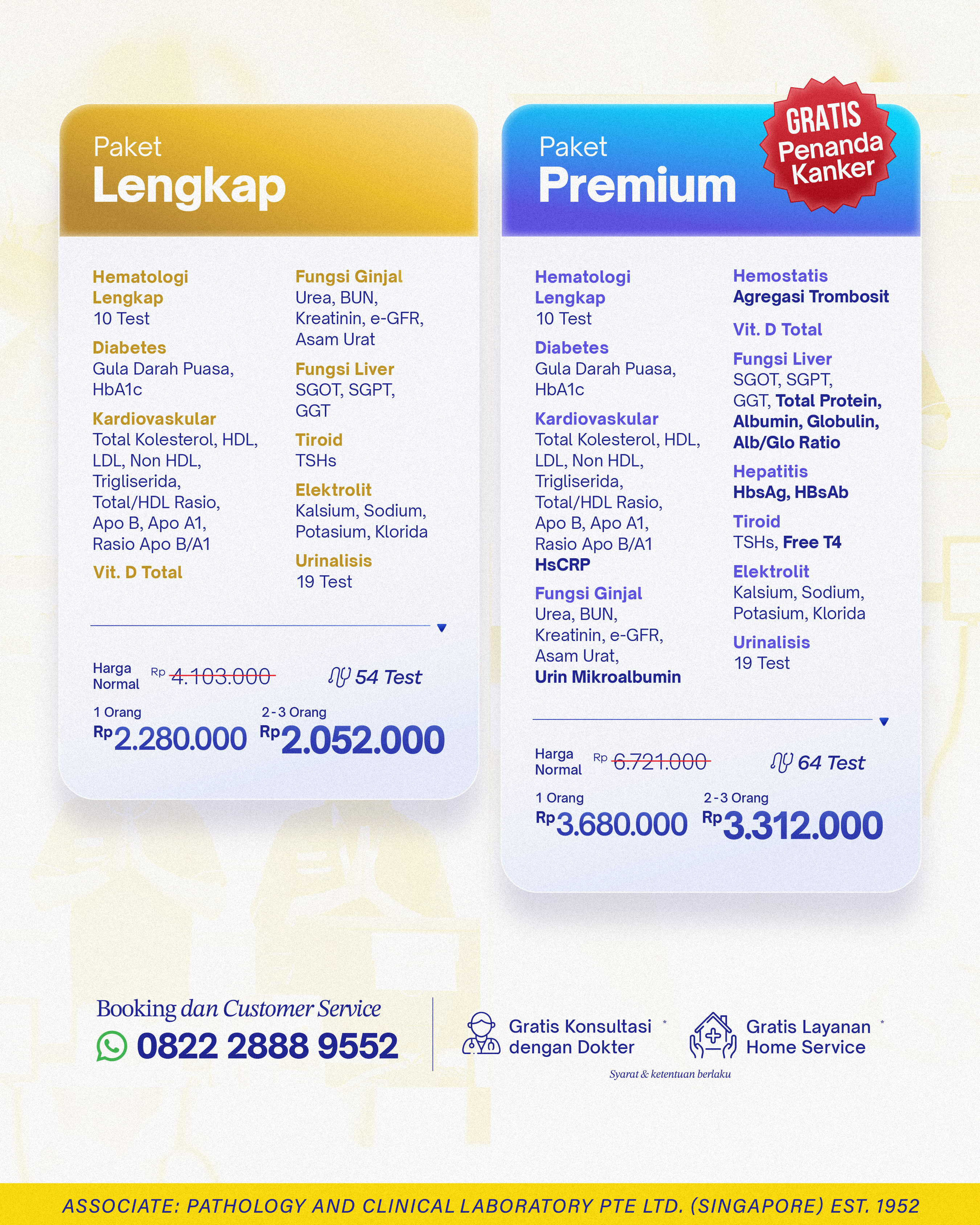 Chek Kesehatan Di Pertengahan Tahun !!!